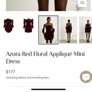Flower maroon dress perfect for #goingout #classy #wedding #party